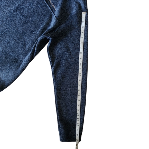 Eddie Bauer Radiator Fleece Mock Neck Snap Pullover, Deep blue, men's size Large - Picture 9 of 12